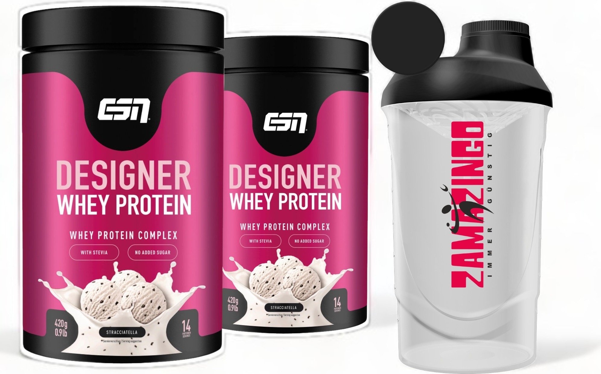 2x ESN Designer Whey Protein Straciatella Kaufland.de