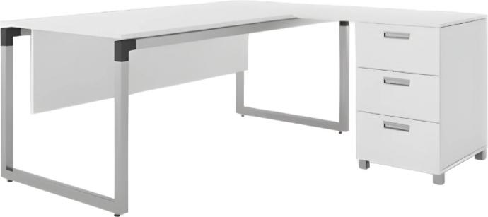 Weißer Schreibtisch Büro Möbel Schreibtische Tisch Tische Eckschreibtisch