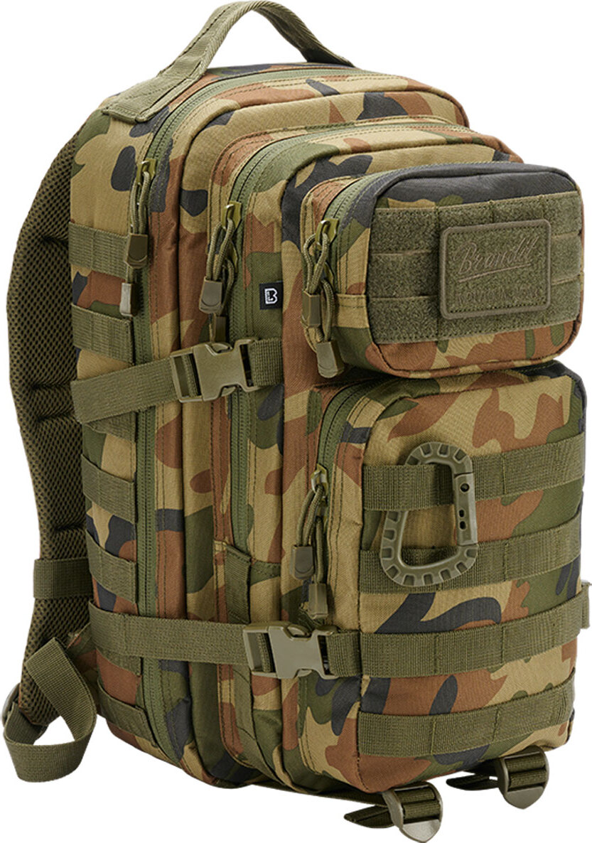 Brandit Textil Brandit Backpack US Assault Pack Medium 25L, woodland 8073