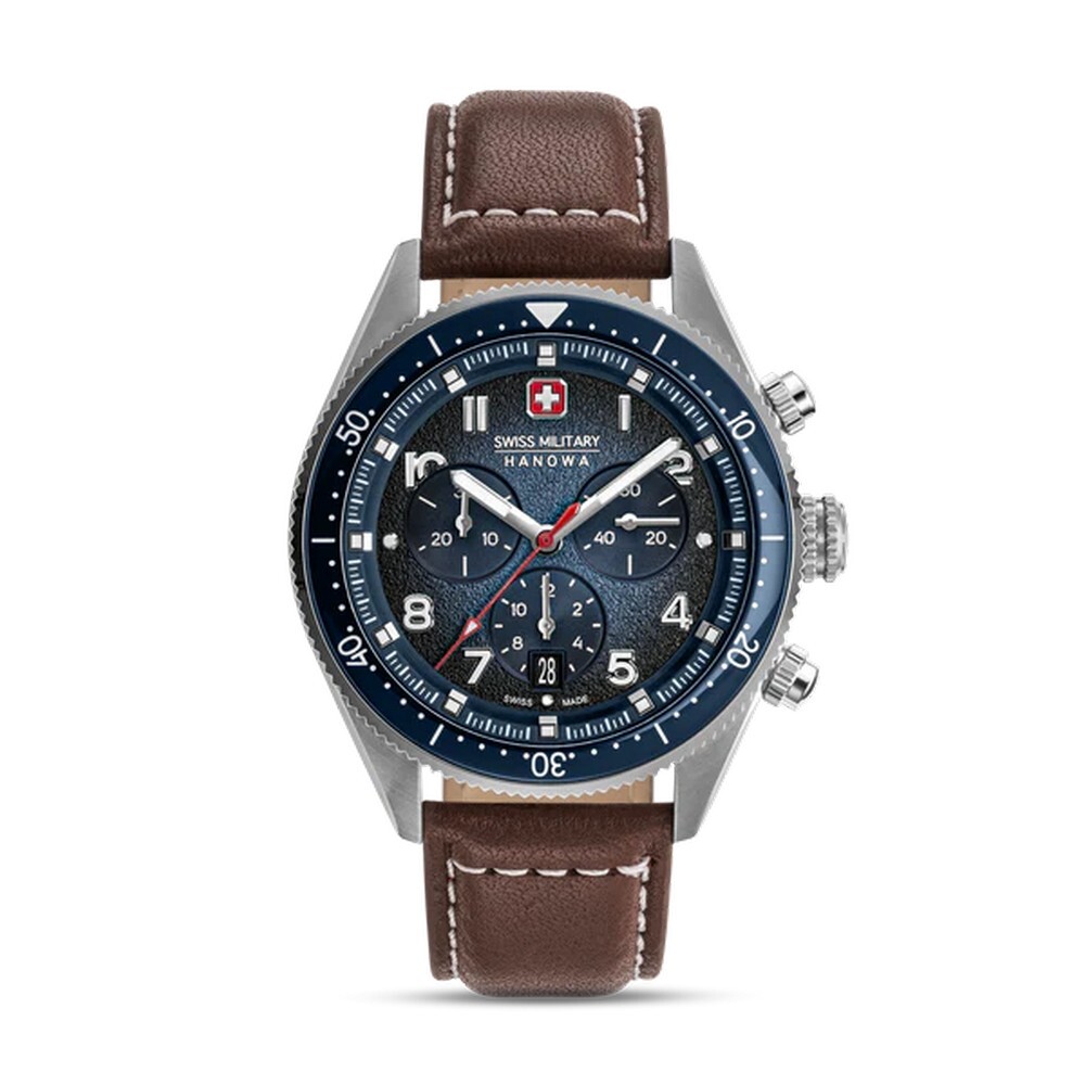 Swiss Military Hanowa - SMWGC0003802 - Náramkové hodinky - Pánske - Quartz - Greyhound Chrono