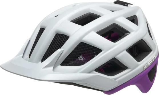 Fahrradhelm KED Crom XL (60-64cm) - Grau-Flieder matt