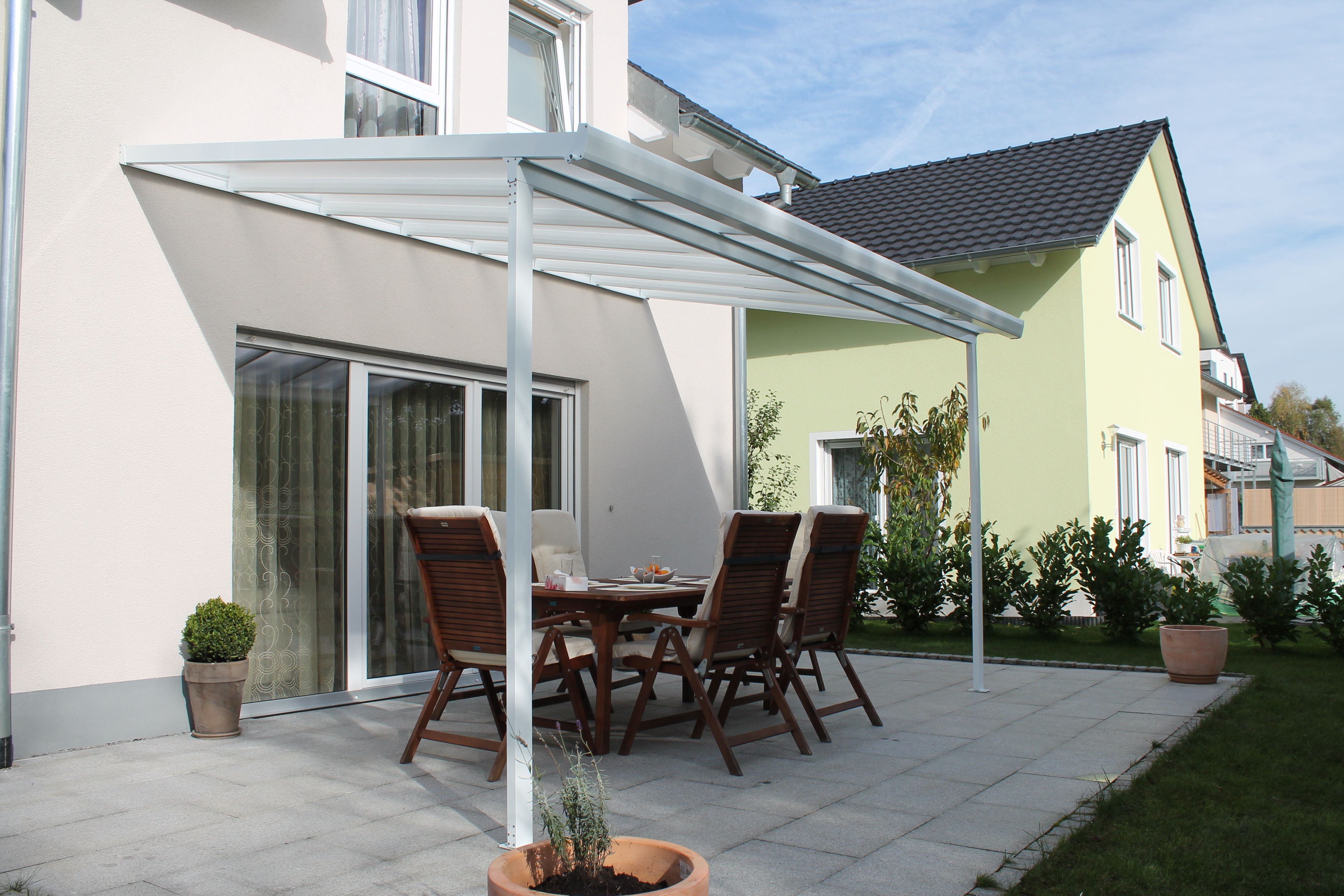 Gutta Terrassendachsystem Typ C weiß 4293109