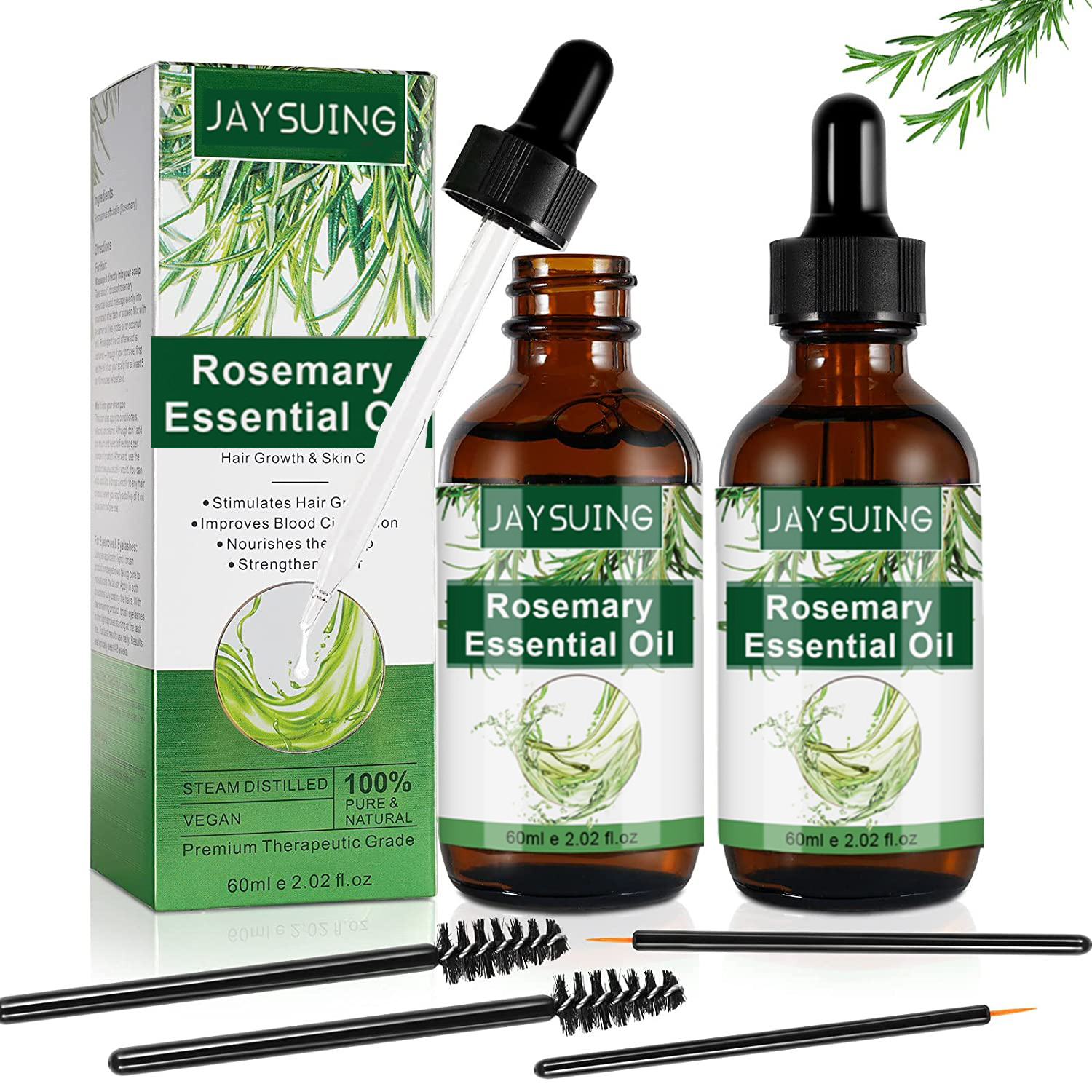 2Stück RosmarinöL Haare, Rosemary Oil For Kaufland.de