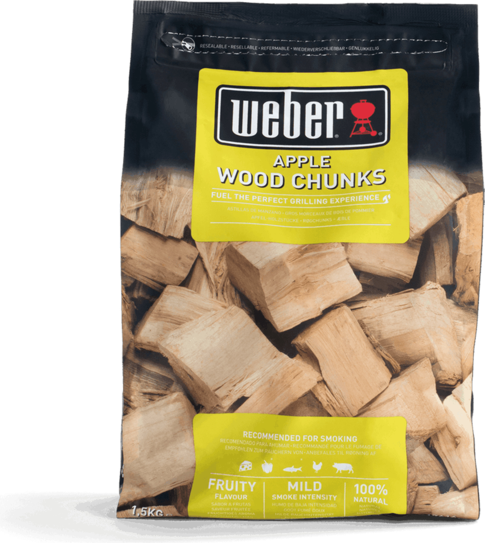 Weber Apfelholz Wood Chunks – 1,5 kg 17616