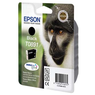 Epson originál atrament C13T08914021, čierny, blister s ochranou, 5,8 ml, Epson Stylus S20, SX100, SX200, SX400 C13T08914021