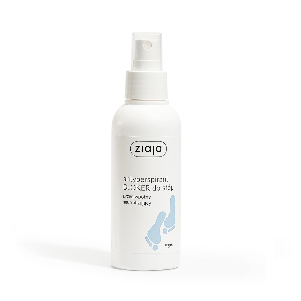Ziaja Fuss Antitranspirant, Fußblocker 100 ml