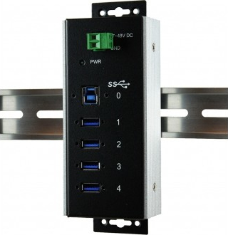 Exsys EX-1185HMVS-WT - Rozbočovač - 4 x USB 3.1 Exsys