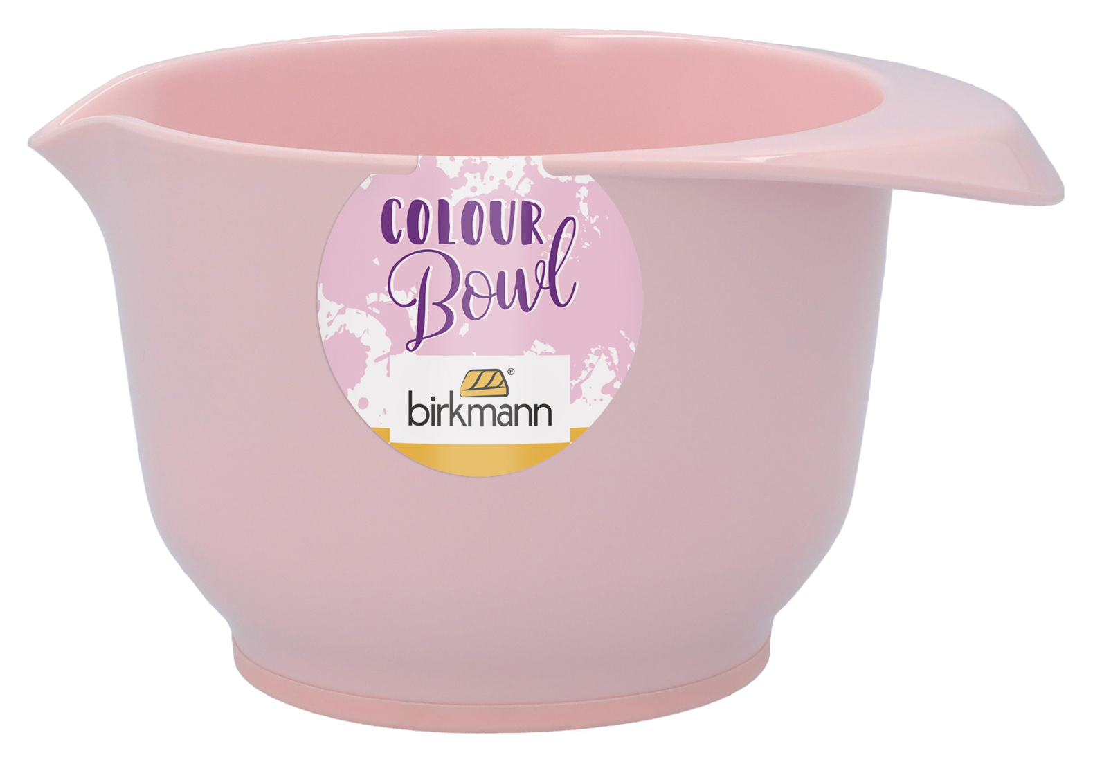 RBV Birkmann BIRKMANN Rühr- und Servierschüssel, 0,5 Liter, rosa, aus Melamin, standfest, kratzfest, BPA-frei, 708 708631