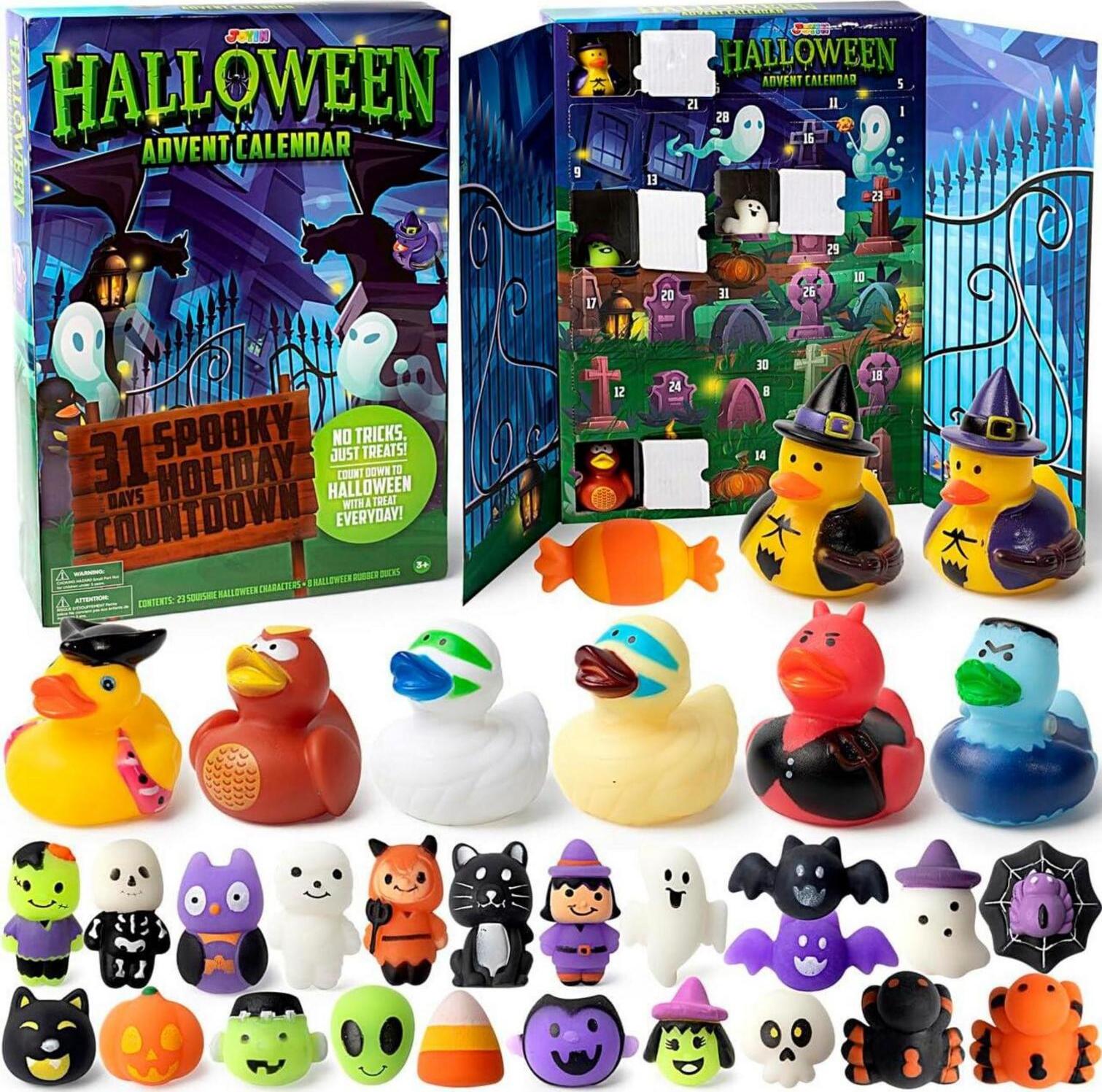 JOYIN Halloween 2022 Adventný kalendár s 31 dňami darčekov pre deti