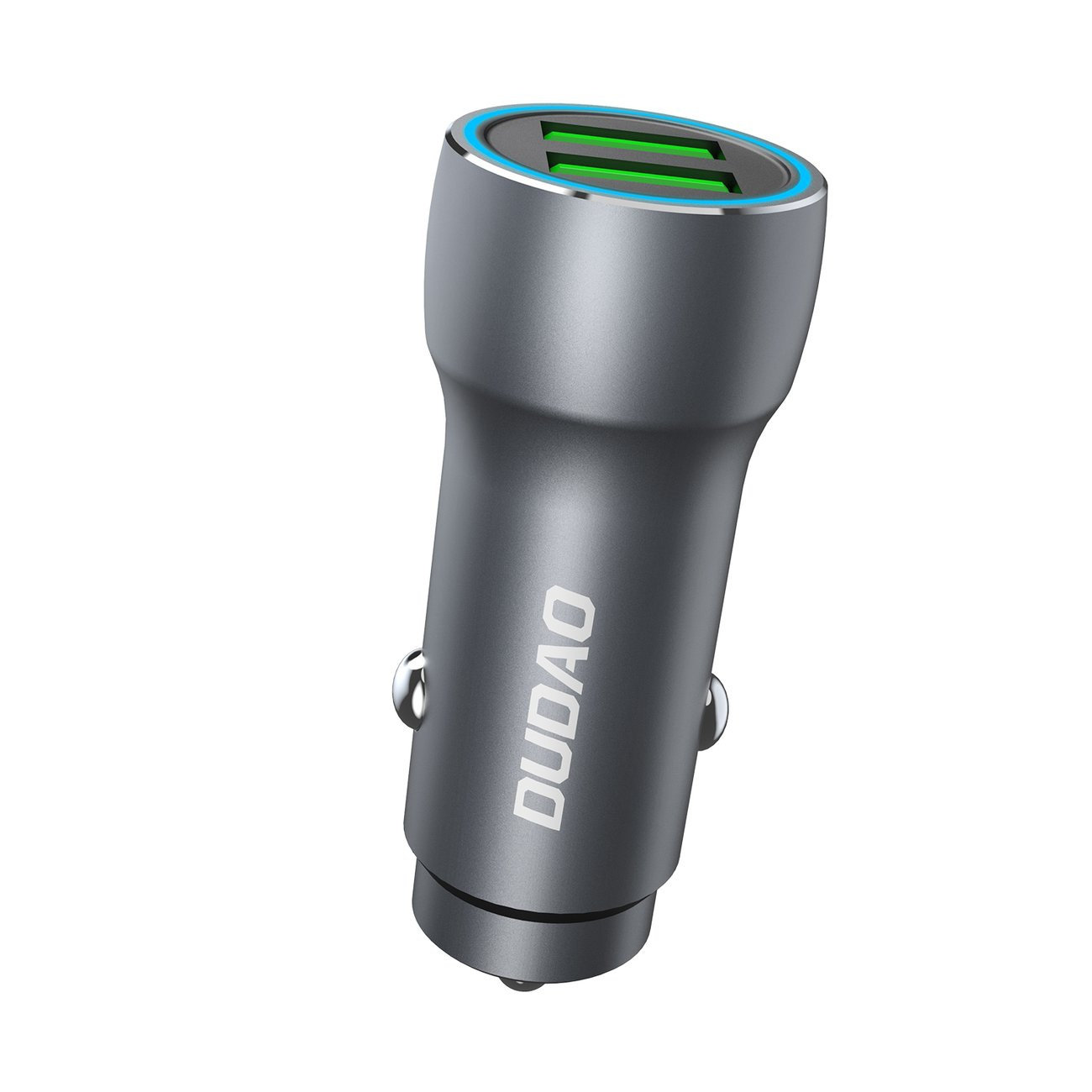 Autonabíjačka 2x USB 3A 18W Dudao R4+ Sivá