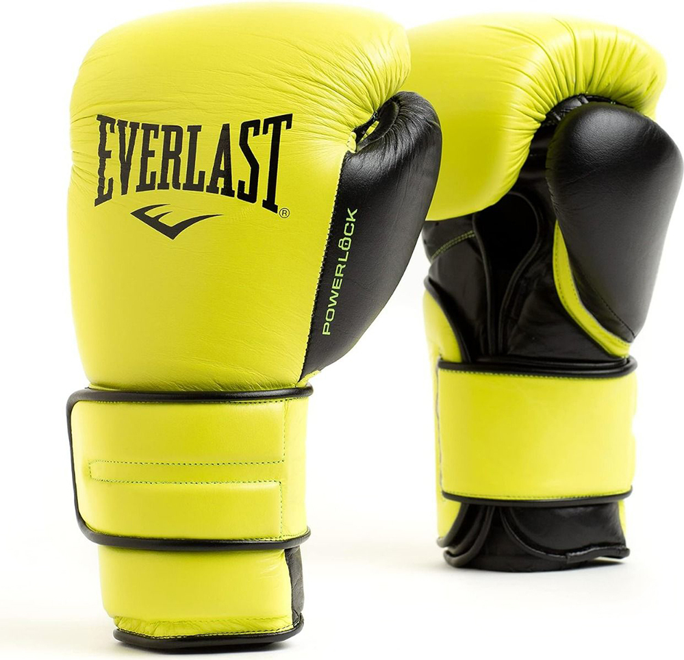 Everlast Powerlock 2 Pro Kunstleder-boxhandschuhe Gelb 12 oz Gelb 12 oz EVP2455YL-T12