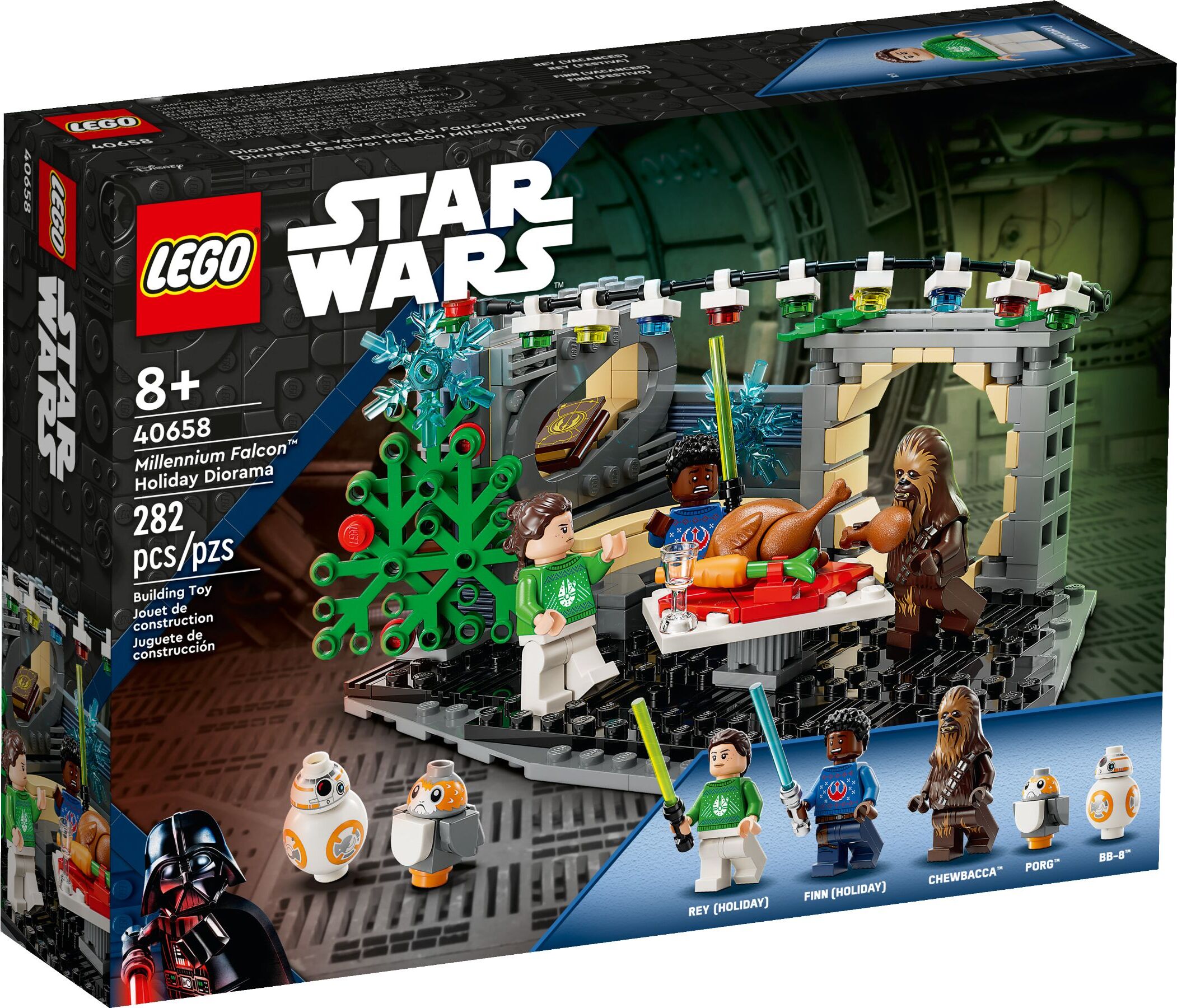 LEGO® Star Wars™ 40658 Millennium Falcon™ – Vianočná dioráma