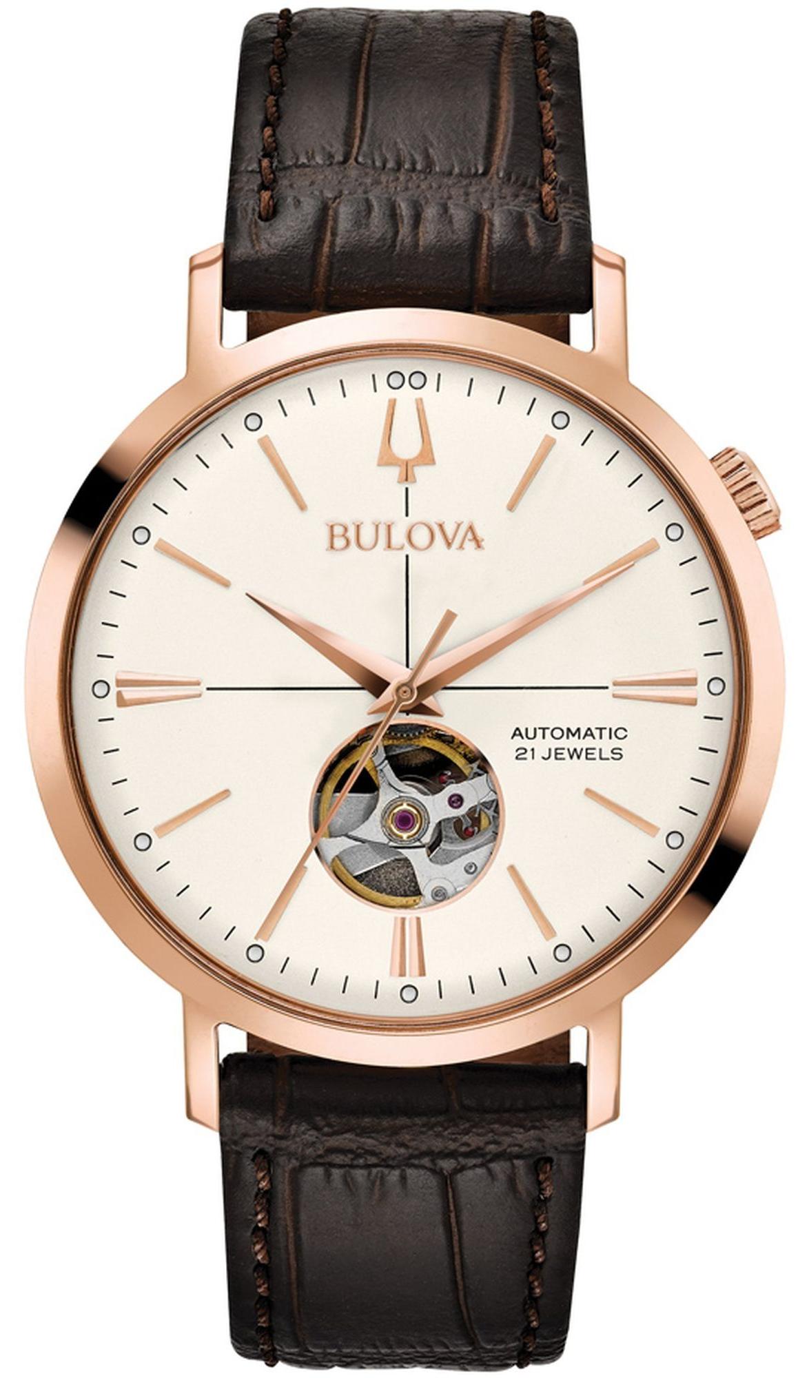 Bulova Aerojet, Mechanické (automatické naťahovanie)
