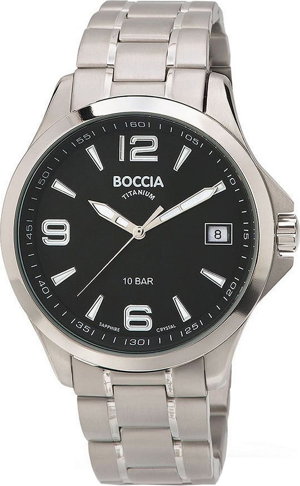 Boccia 3591-02 Titan Herren-Armbanduhr