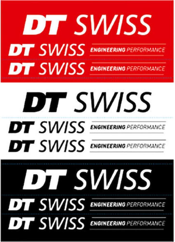 DT Swiss Aufkleber DT SWISS Stickerbogen One Size - Stickerbogen für Bike-Fan...
