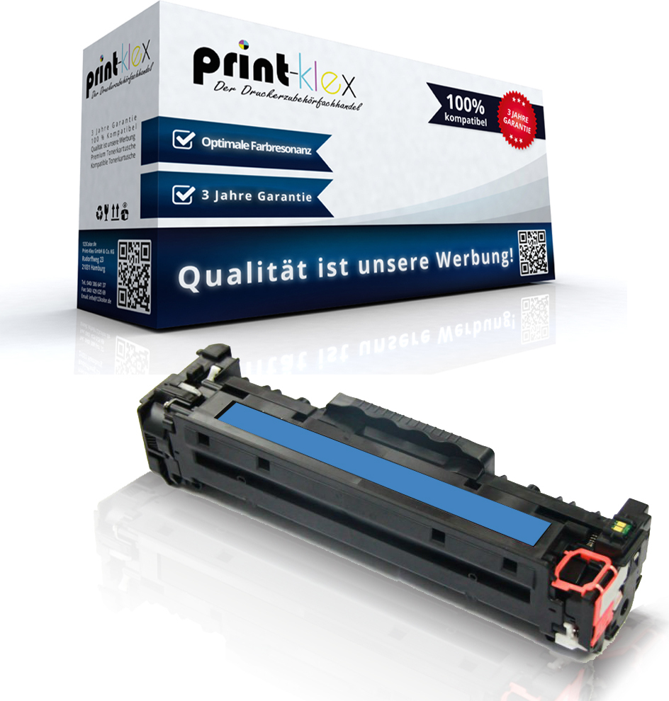 Print-Klex GmbH & Co.KG Kompatible Tonerkartusche für Canon I-Sensys MF 8030 cn I-Sensys MF 8040 cn I-Sensys MF 8050 I-Sensys MF 8050 cn I-Sensys MF 8080 cw EP 716 CRG 716 CRG716 1979 B002 Zyan Cyan AMH-EP716-CA12