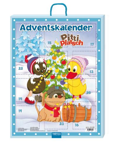 Trötsch Náš Sandman mini knihy Adventný kalendár Pittiplatsch