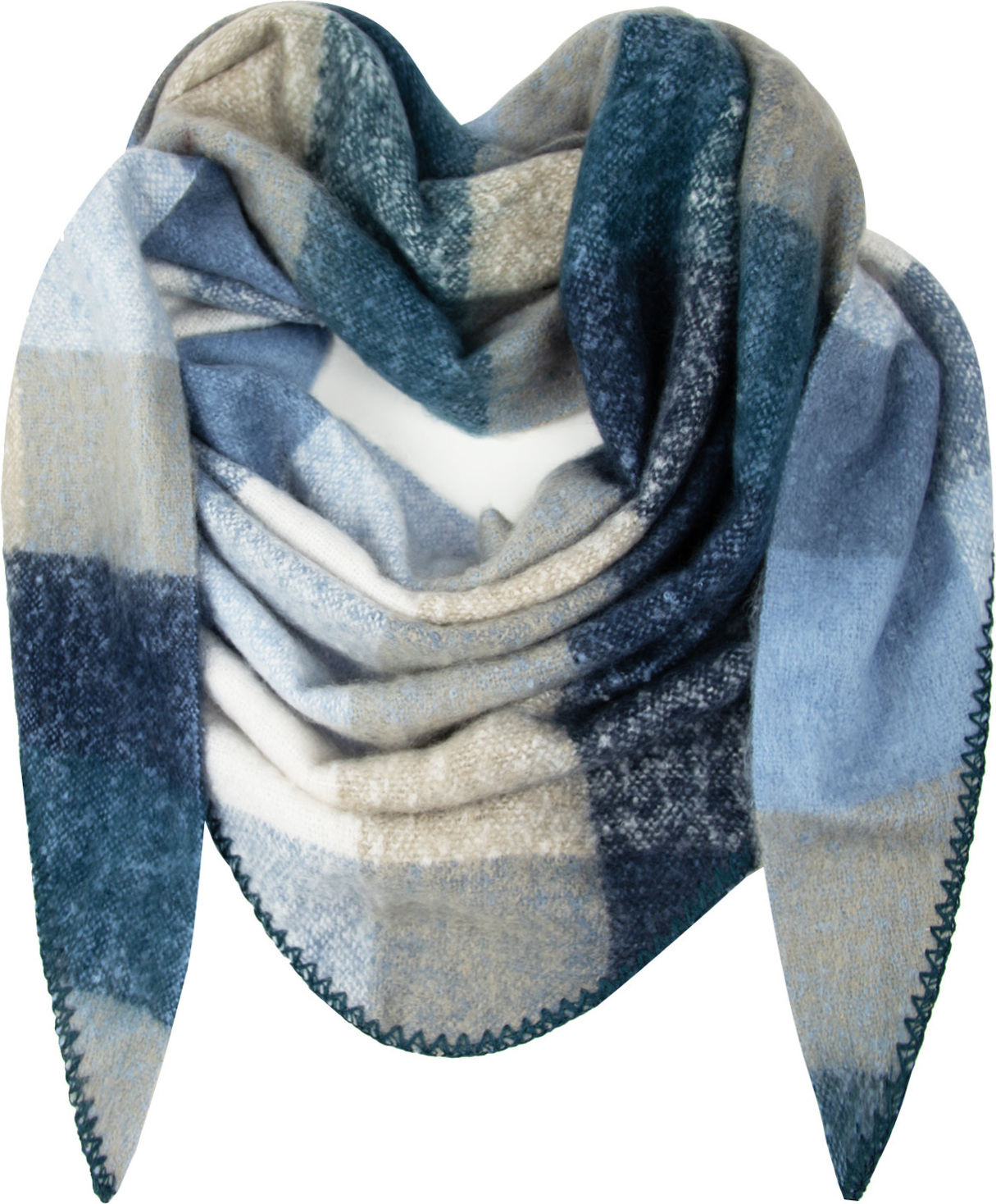 Glamexx24 XXL Schal Damen/Herren - Dreieckstuch 135x135x200cm