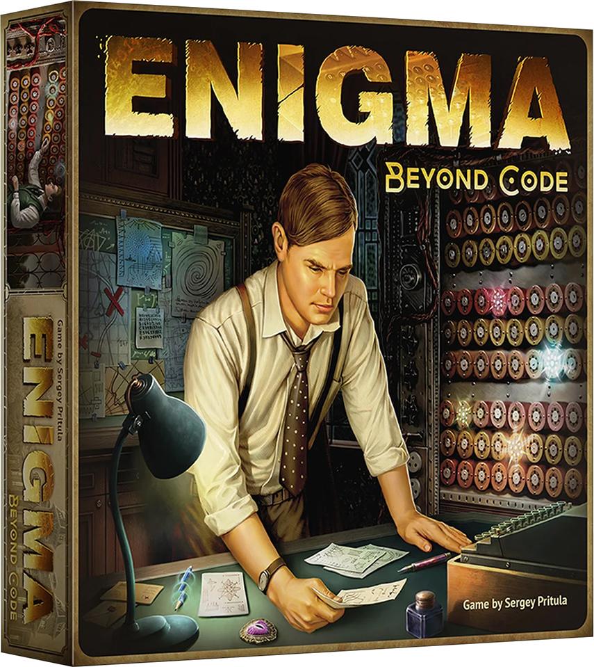 Crowd Games Enigma Beyond Code- Brettspiel - ENG Edition CGA-04000