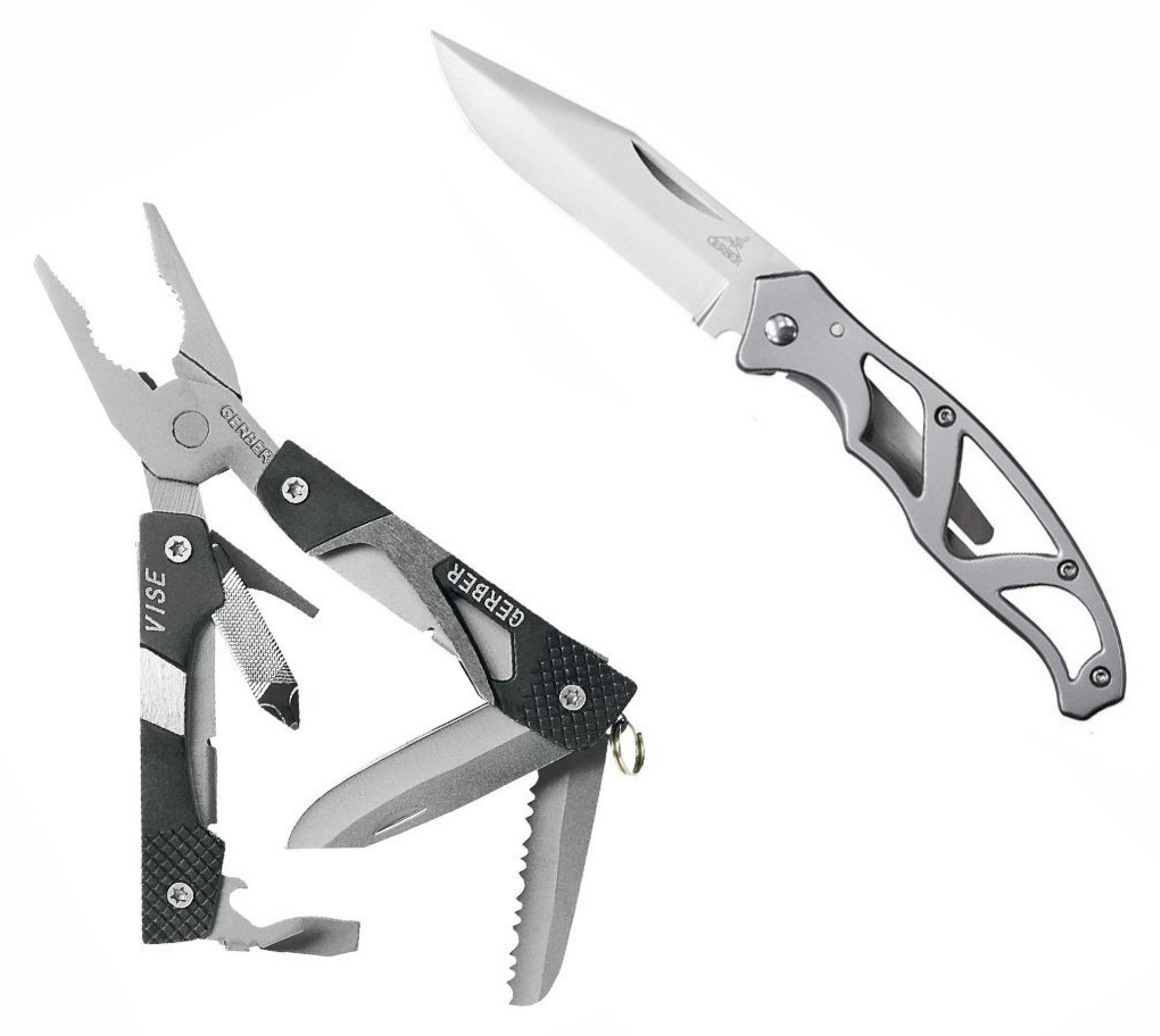 Gerber Vise Zange und Paraframe Mini-Messer GERBER 1024632