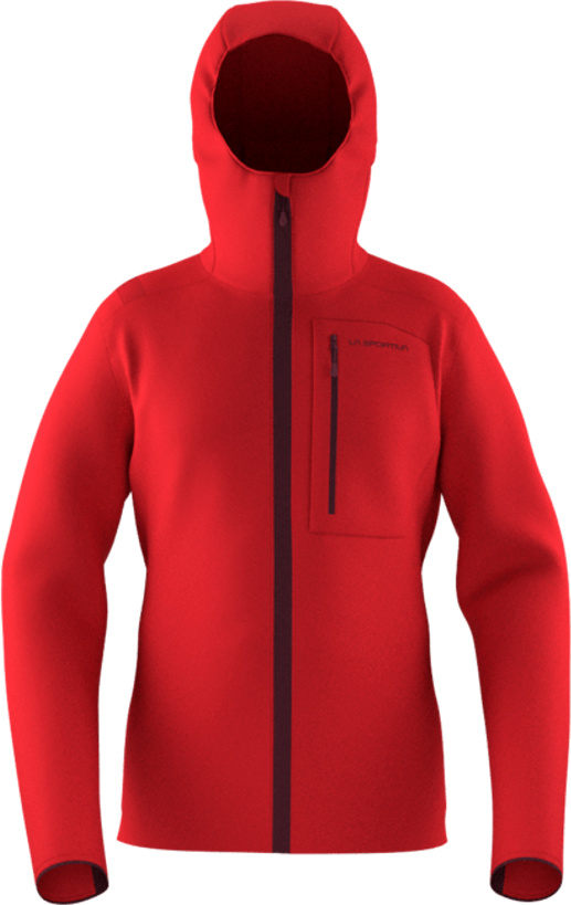Wall Breeze Stretch Jkt M, Mountaineering, Man, Jacket, R24R24 Mountain Red, XXL - La Sportiva