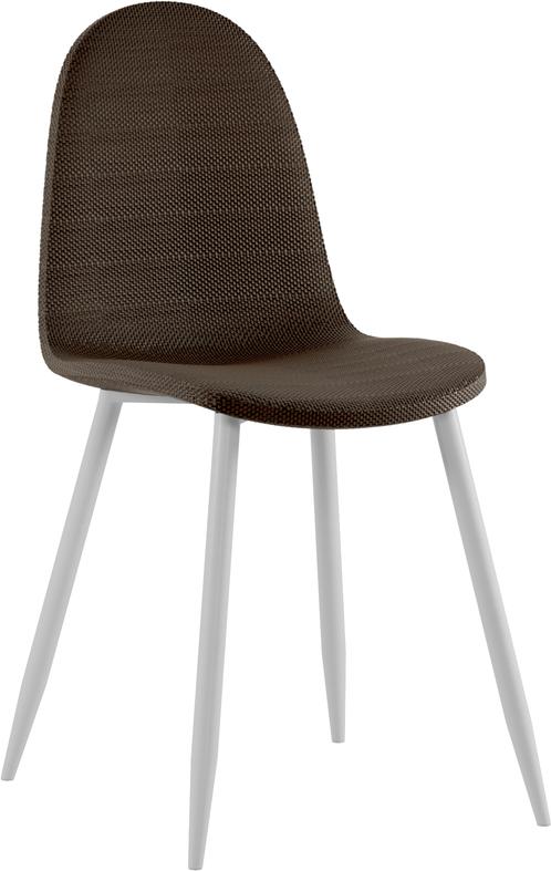 Stones Martina - Brauner Rattanimitat-Stuhl 4-tlg