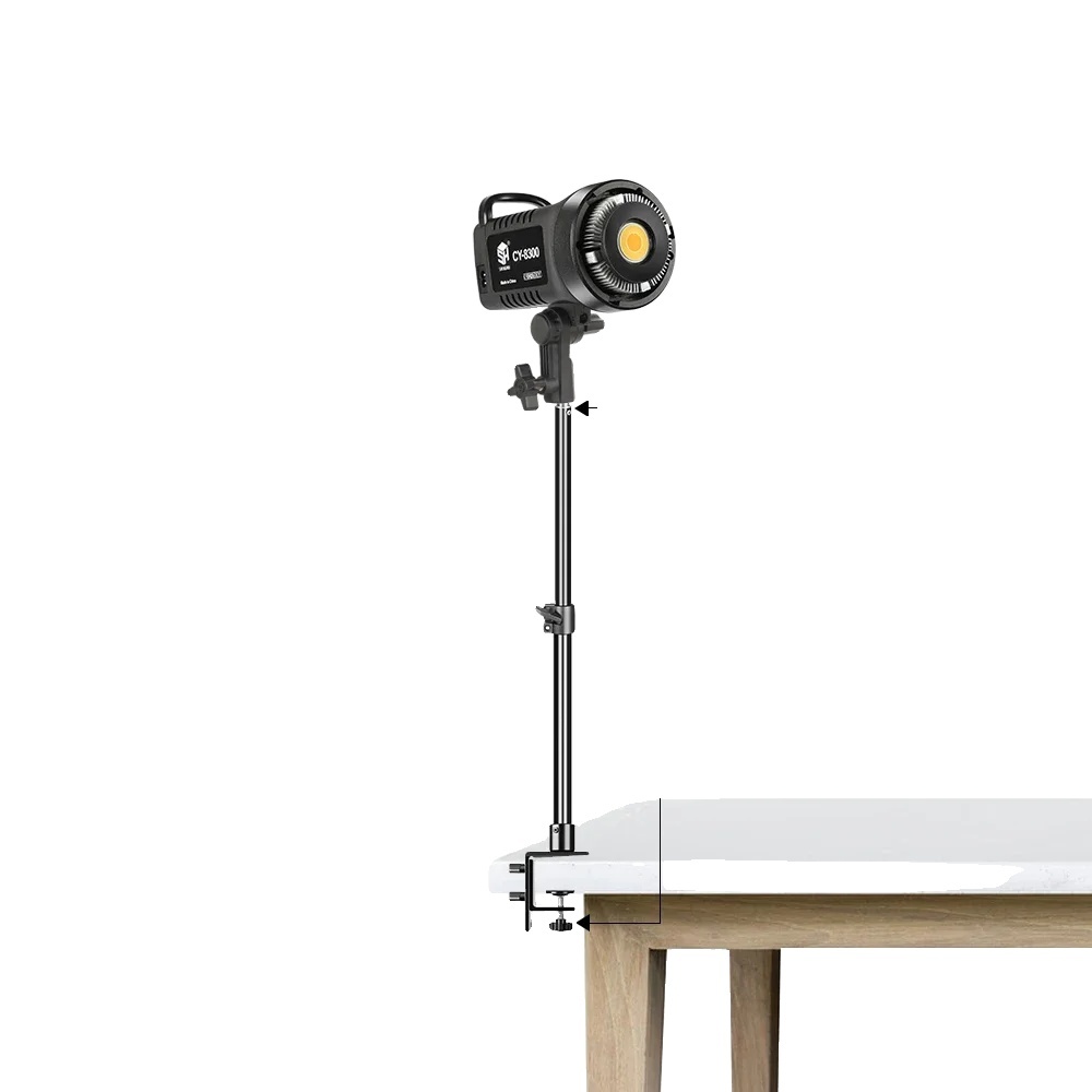 Fotografické LED video svetlo, nastaviteľný jas, široký rozsah teploty farieb , SH-TYD-100-1-1