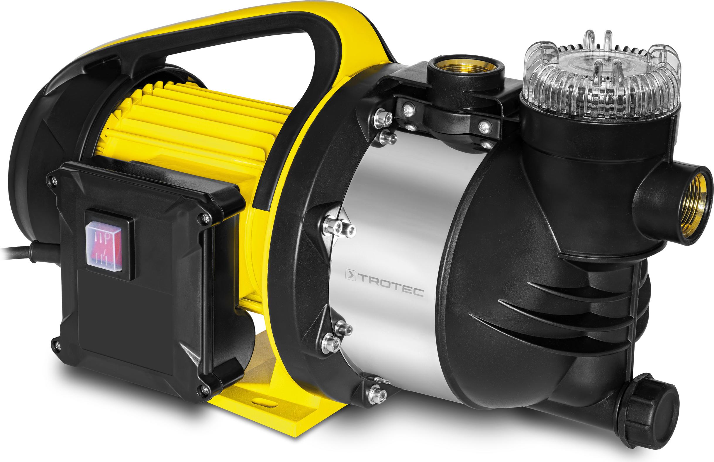 TROTEC PT-Pumpe TGP 4800 ESF Gartenpumpe | Wasserpumpe | Pumpe | Regenwasser 4610000112