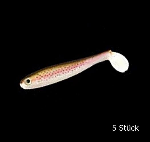 Sonstige Nomura Soft Lures Live Fish 3,3" Black Dots