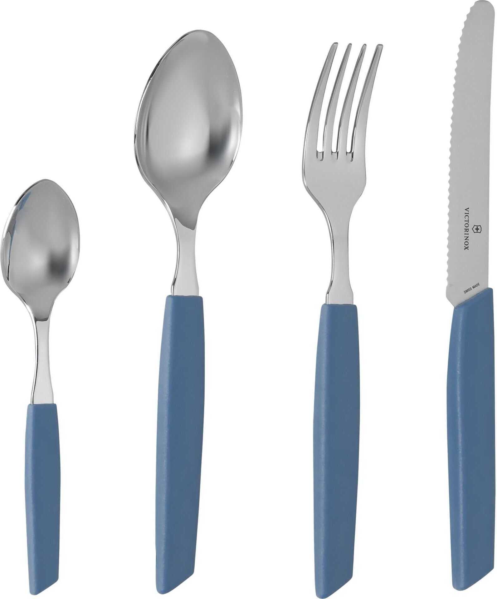 Victorinox Swiss Army Victorinox Swiss Modern Besteck-Set 24 tlg. Blau 6.9096.12W2.24