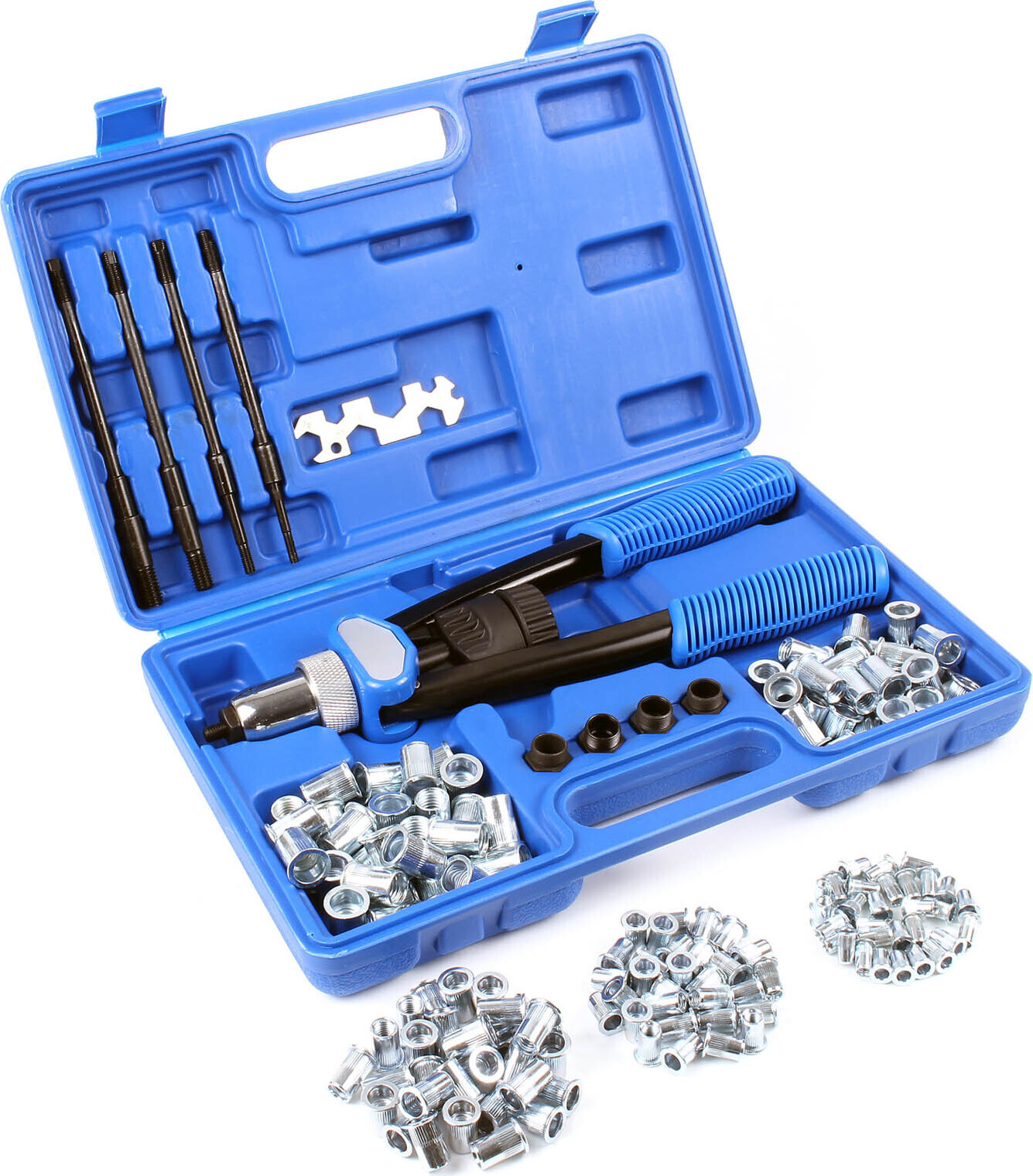 Pinza per rivetti ciechi pinza a leva rivetti ciechi 150 pezzi allumin