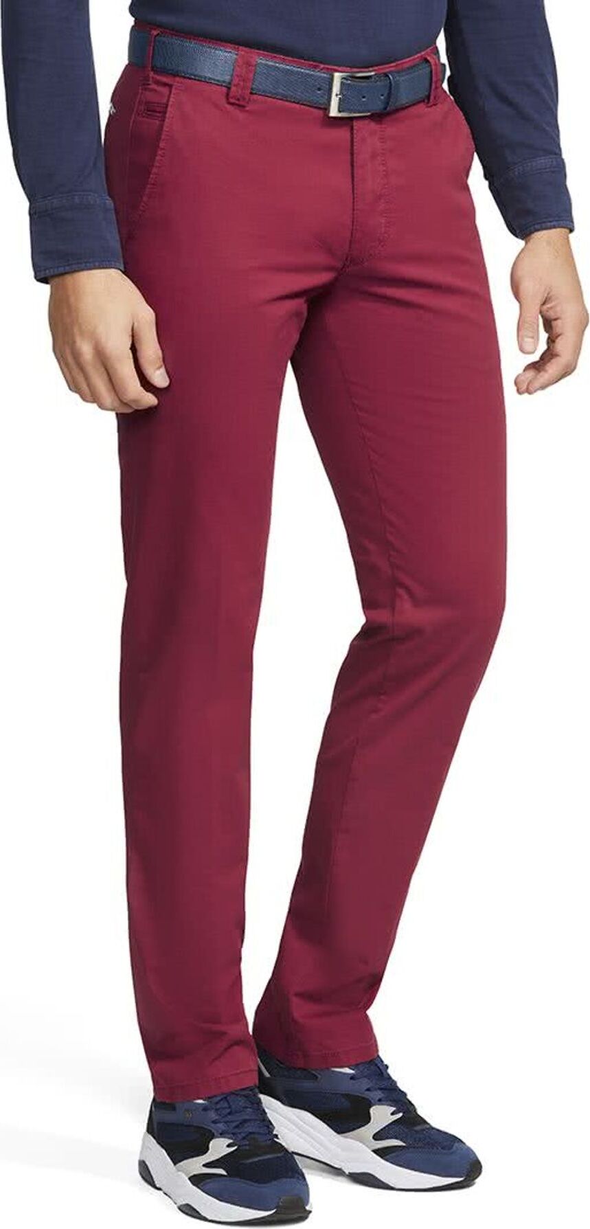 Meyer Baumwollhose Bonn rot Baumwolle BONN 9-3004-55
