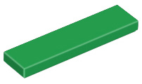 1 kus LEGO, diel c. 2431, zelená (zelená)