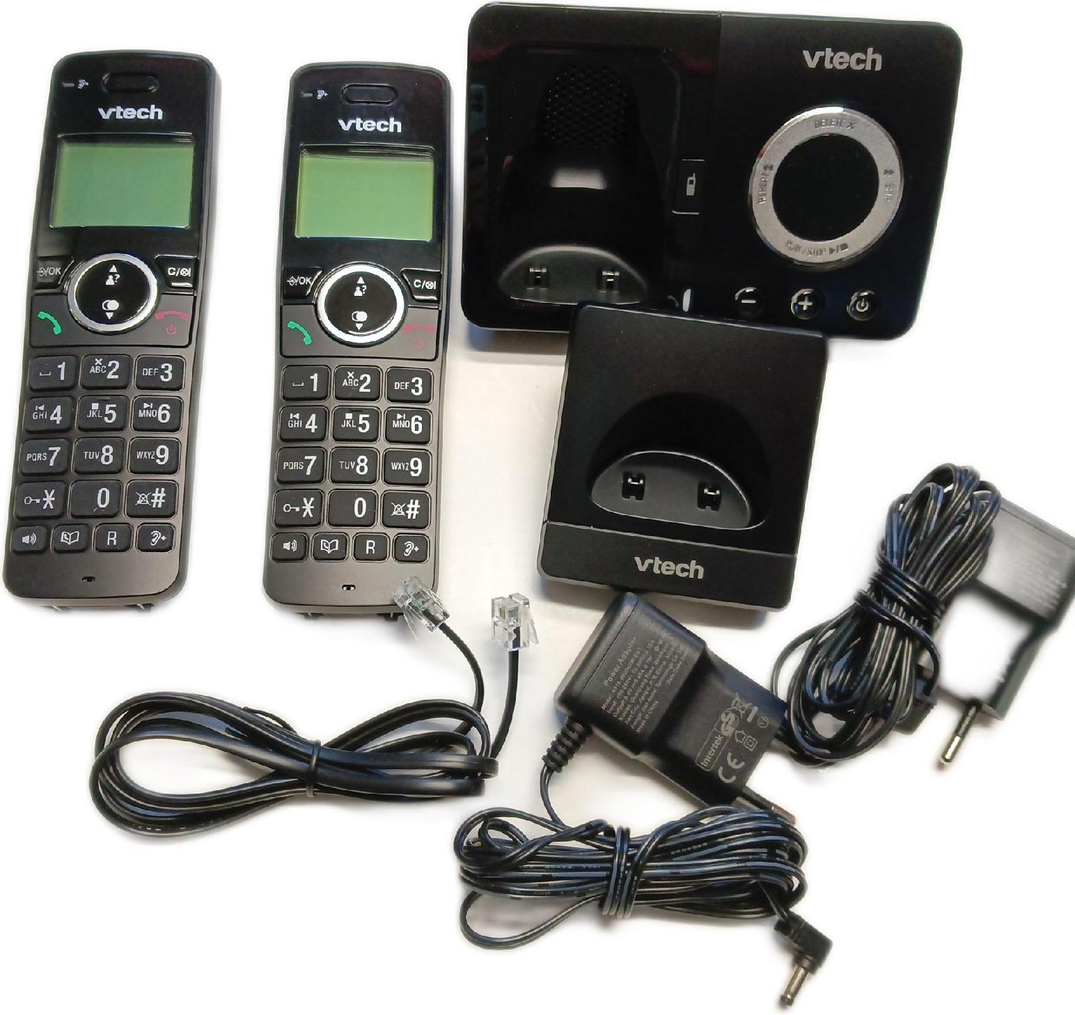 VTech ES2051 Schnurlostelefon mit Anrufbeantworter und Blocker für Anrufe