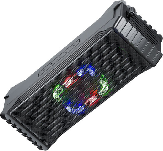 INF Tragbarer Bluetooth-Lautsprecher Schwarz 311694