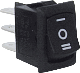 Steven Weiland GF Miniaturschalter, Mini Wippschalter, 3 Schaltstellungen 190202090