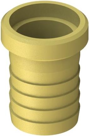 Js Vaterteil 1 1/4"X1 1/4", Messing