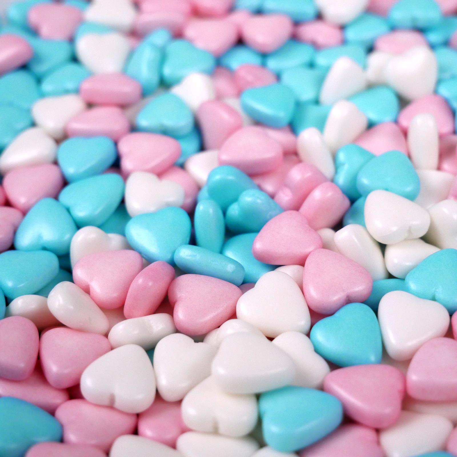 Streuselheld Herzchen Mix 40g Streusel zum Dekorieren und Verzieren von Gebäck aller Art wie Torten Kuchen Keksen Zuckerstreusel SH339.40