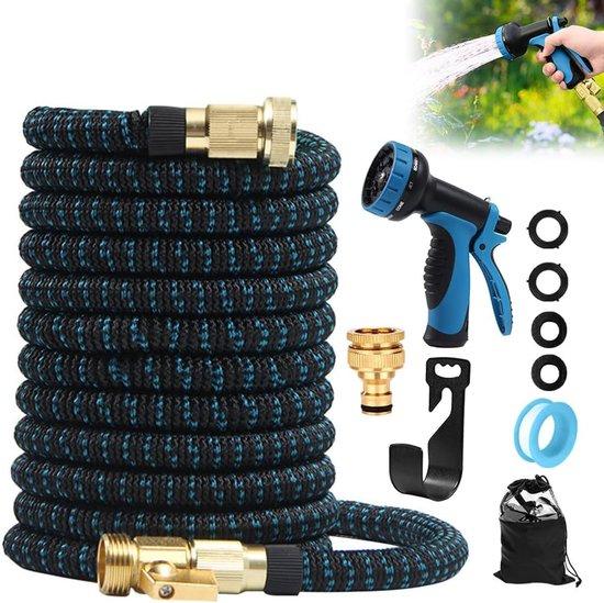 OEM Flexibele Gartenhose - 15 m, knickfrei, multifunktional - blauw 2026