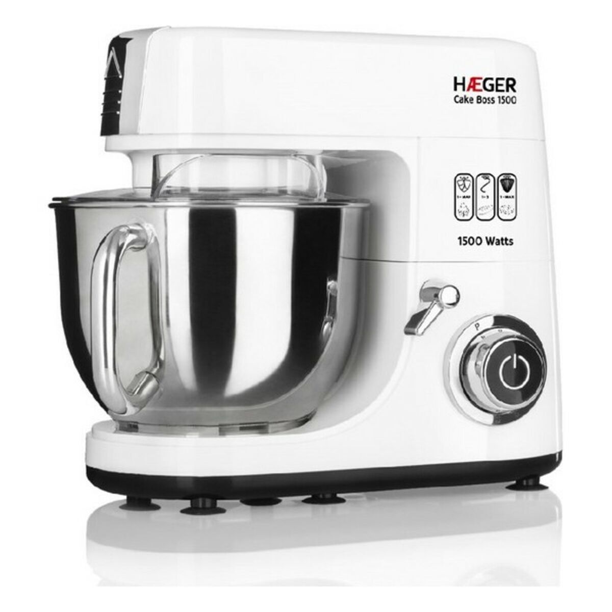 Kuchynský robot a mixér s misou Haeger BL-15B.012A 1500 W 1500 W