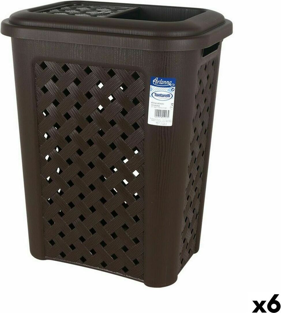 Odpadkový kôš Tontarelli Arianna 30 L Wengue (6 kusov)