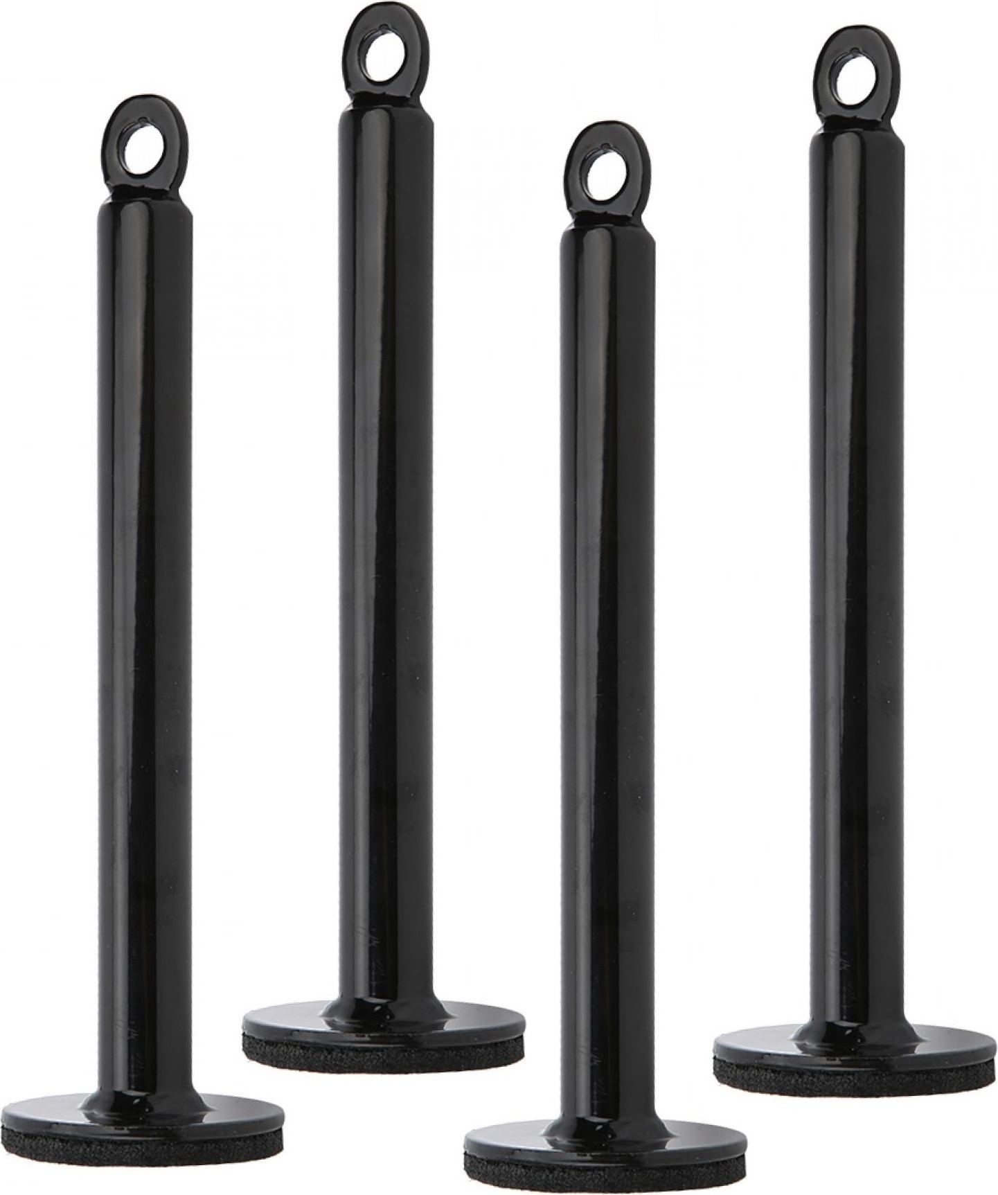 BAYLI 4er Set Gewichtsplatte Ladestift - Höhe: 320 mm - 4 x Hantelscheiben Halterung aus Stahl | Fitness Langhantelplatte - Weight Plate Loading Pin | Workout Gewichte Hubhalter | Scheibenaufnahme 4er Set Gewichtsplatte Ladestift – 320 mm für Hantelscheiben