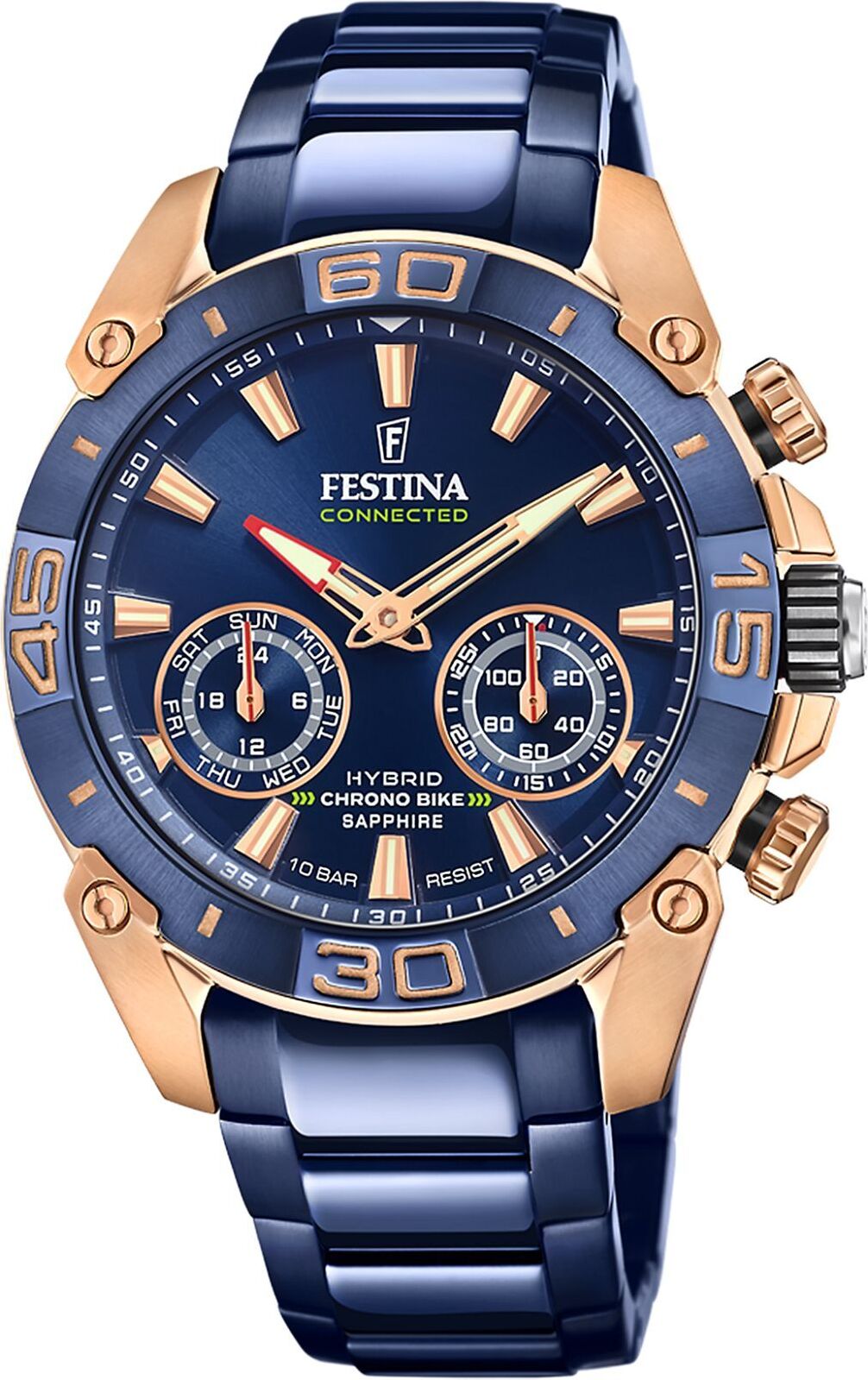 Festina Herren-Smartwatch F20549-1 blau F20549/1