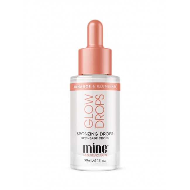 MineTan Glow Drops Enhance and Illuminate Bronzing Drops 1oz 30ml Full Size MineTan Self Tan Glow Drops Bronzing Drops
