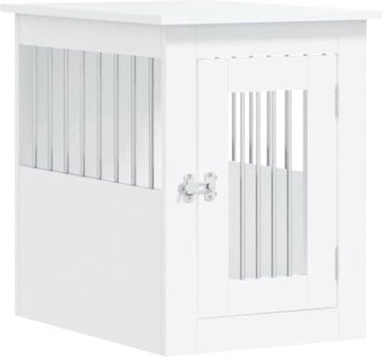 OEM Hundebett Holz - Hundebett - Hundebett XL - Hundehaus - Weiss 2026