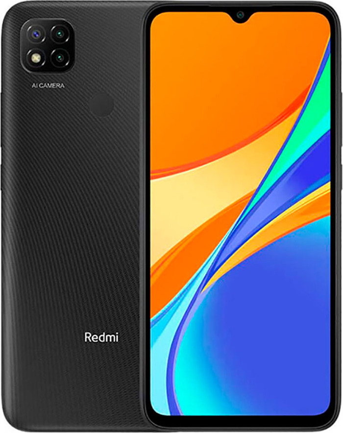 Xiaomi Redmi 9C Grau 2GB/32GB 13MP AI Triple Kamera 16,59cm(6,53Zoll) Android Smartphone RTP026102