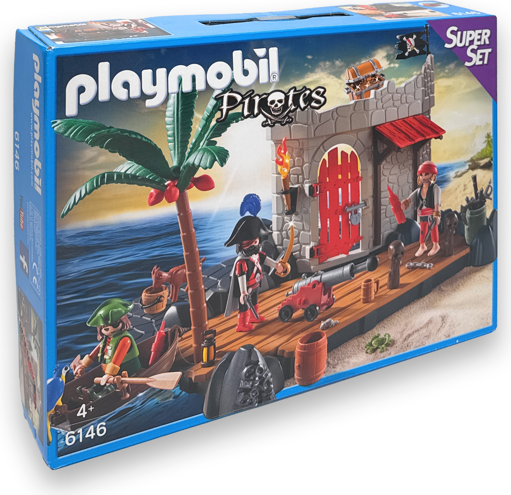 PLAYMOBIL 6146 - Super Set Piratenfestung 6146,