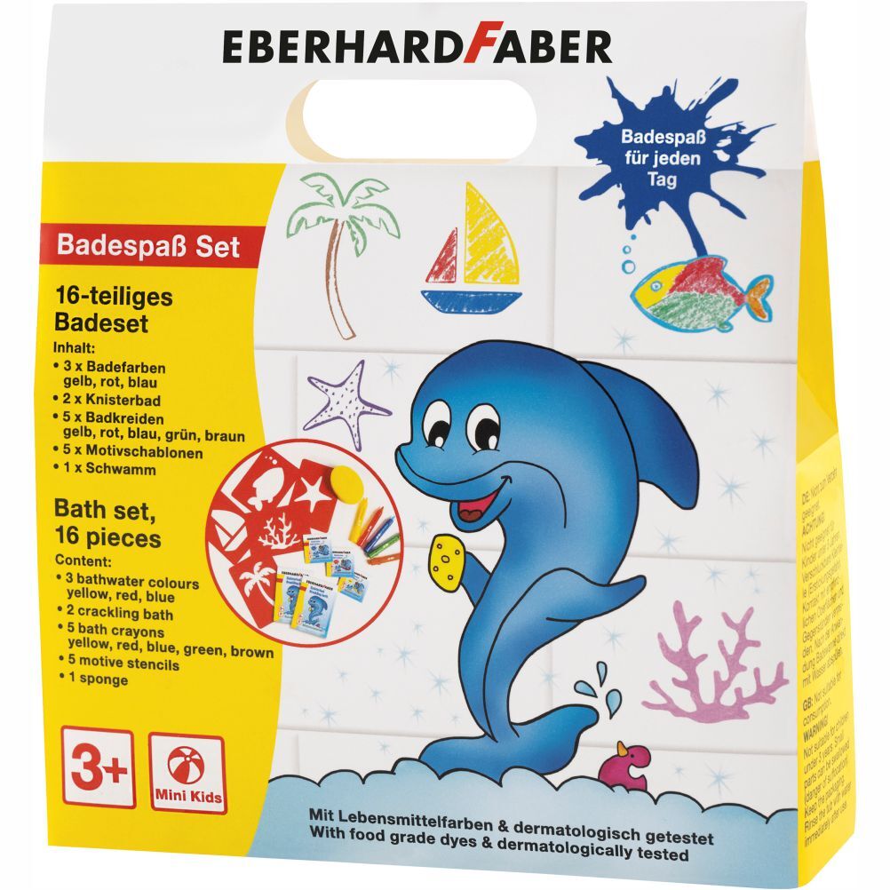 Eberhard Faber EBERHRAD FABER Badespaß-Box Mini Kids 16-teilig 524116