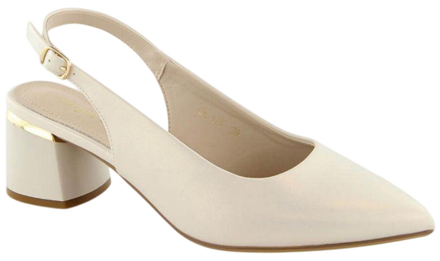 Sergio Leone - Sandalen für Damen, Rückenausschnitt PP11867 (37 EU) (Beige) UTPP11867