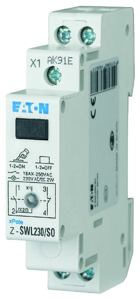 EATON Steuerschalter REG 1S 1Ö 16A 250V 1TE 276307